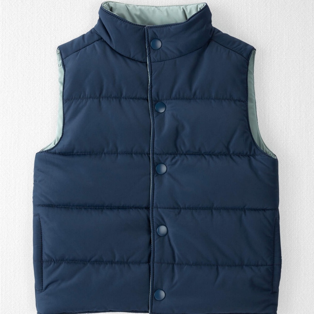 Carters Baby Reversible Puffer Vest